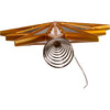 25-Light 10-Point Star Tree Topper, Gold - Toppers - 6