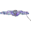 Tinsel Star Tree Topper with LED Lights, Cool White - Toppers - 5