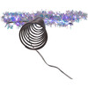 Tinsel Star Tree Topper with LED Lights, Cool White - Toppers - 6