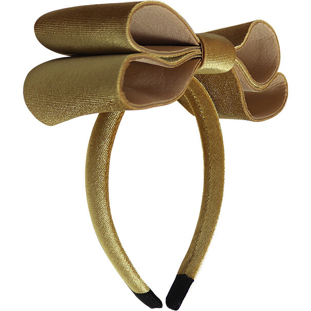 Fairy Wings Headband, Golden - Hair Accessories - 2