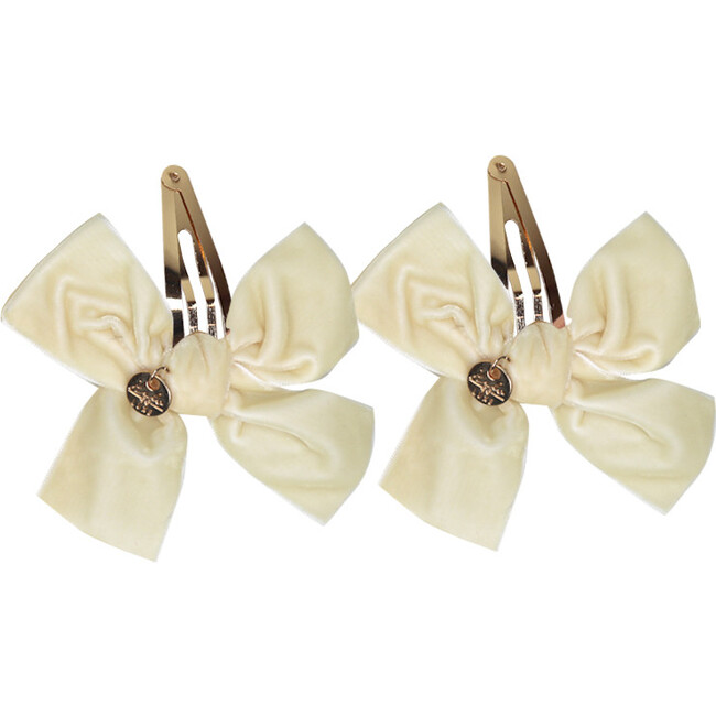 Ecstasy Clip 2-Pack, Cream - Hair Accessories - 1