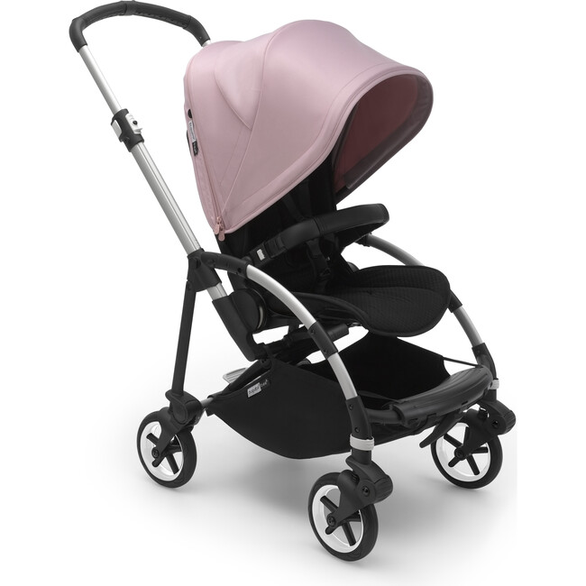 Bugaboo Bee6 Complete, Aluminum Base & Soft Pink Canopy