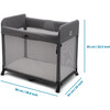 Bugaboo Stardust, Grey Melange - Travel Cribs - 6