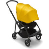 Bugaboo Bee6 Complete, Black Base & Lemon Yellow Canopy - Single Strollers - 4