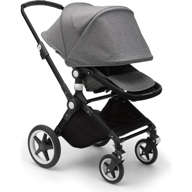 Bugaboo Lynx Complete Black/Grey Melange - Single Strollers - 6