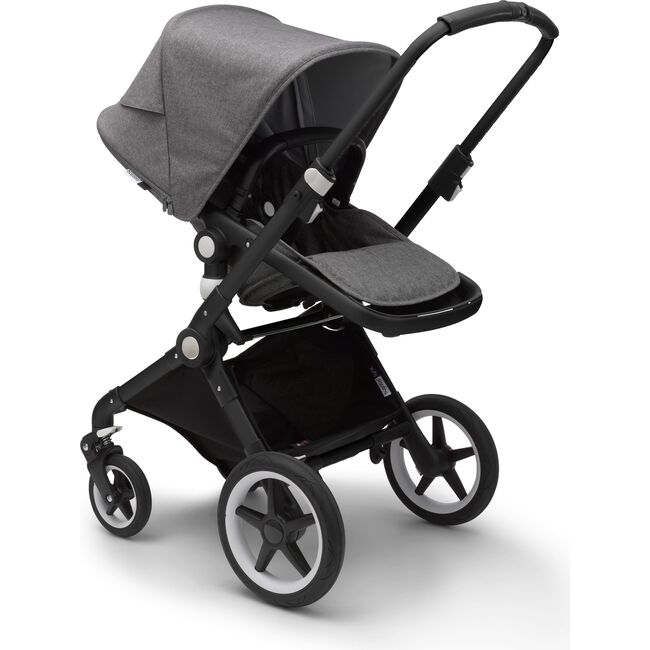 Bugaboo Lynx Complete Black/Grey Melange - Single Strollers - 7