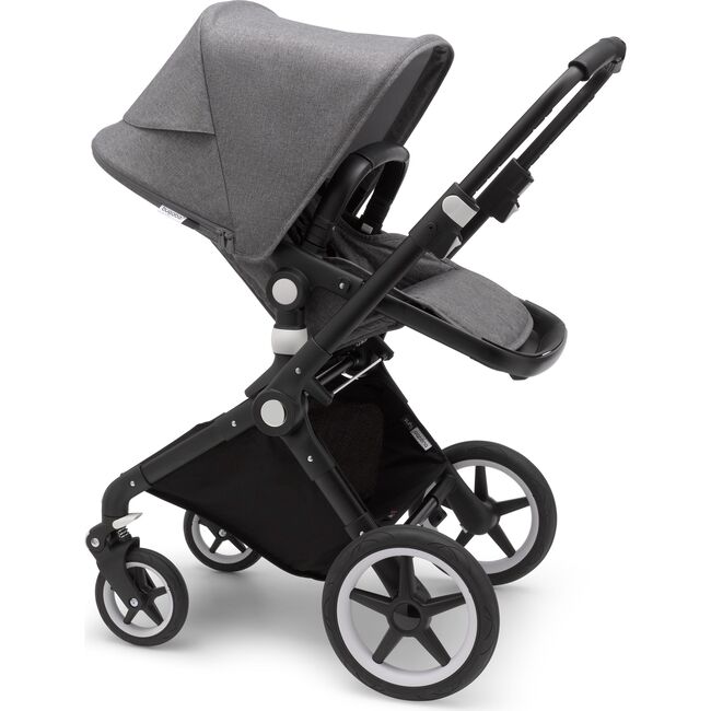 Bugaboo Lynx Complete Black/Grey Melange - Single Strollers - 8