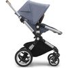 Bugaboo Lynx Complete, Aluminum/Blue Melange - Single Strollers - 4