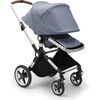 Bugaboo Lynx Complete, Aluminum/Blue Melange - Single Strollers - 5