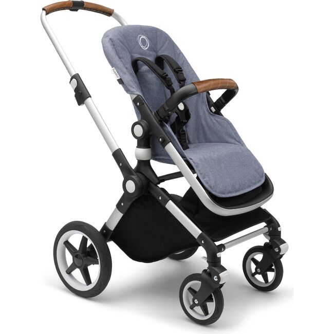 Bugaboo Lynx Complete, Aluminum/Blue Melange - Single Strollers - 7
