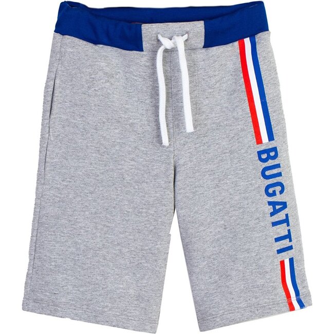 Side Logo Shorts, Gray
