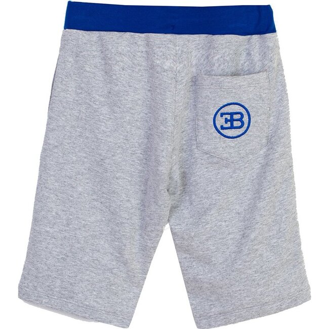 Side Logo Shorts, Gray