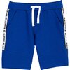 Strip Logo Shorts, Blue - Shorts - 1 - thumbnail