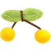 Sherry Hair Clip, Yellow - Hair Accessories - 1 - thumbnail