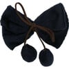 Shaila Hair Clip, Navy - Hair Accessories - 1 - thumbnail