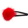 Lisbeth Hair Clip, Red - Hair Accessories - 1 - thumbnail