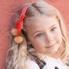 Estella Hair Clip, Orange and Yellow - Hair Accessories - 2