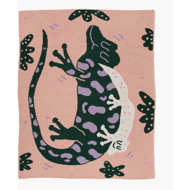 Lounge Lizards Mini Blanket, Multi - Blankets - 4