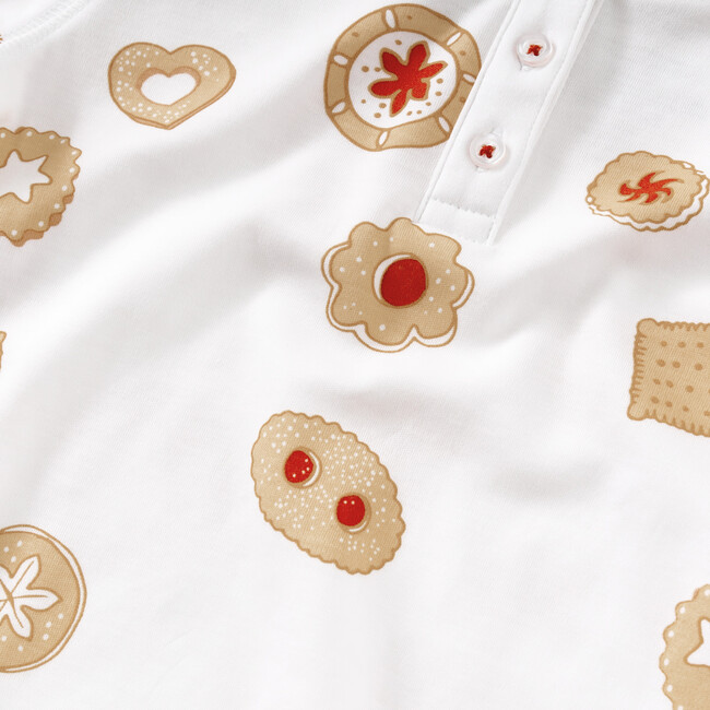 Homemade Cookies Pajama Set, Brown & Red