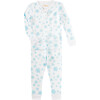 Blue Flurries Pajama Set, Blue - Pajamas - 1 - thumbnail