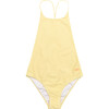 Bella Stripe One Piece, Yellow Stripe - One Pieces - 1 - thumbnail