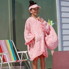 Beach Terry Dress, Pink - Cover-Ups - 3