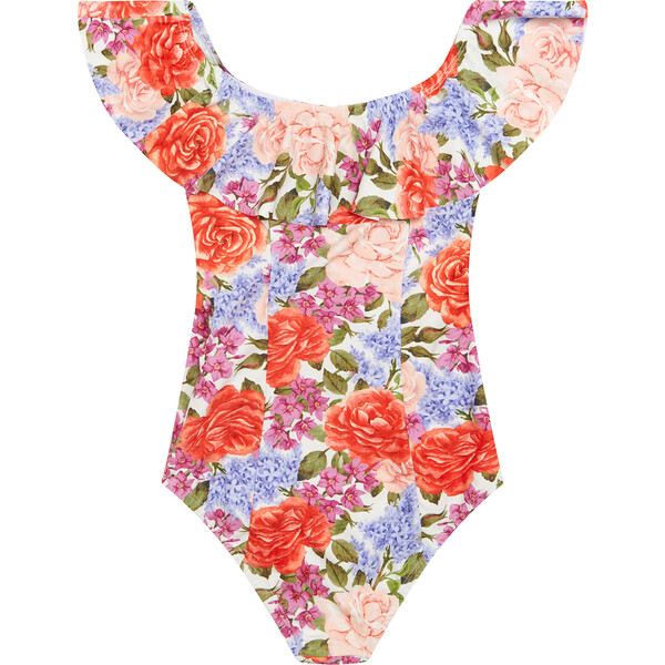 Azalea One Piece, Floral - Marlo Kids Swim | Maisonette