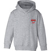 Little Kid Fire Truck Pullover Hoodie, Gray - Sweatshirts - 1 - thumbnail