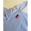 Little Kid Fire Truck Pullover Hoodie, Gray - Sweatshirts - 2