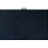 Keros 3 Drawer Raffia Chest, Navy/White - Dressers - 8
