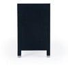 Keros 6 Drawer Raffia Double Dresser, Navy/White - Dressers - 5