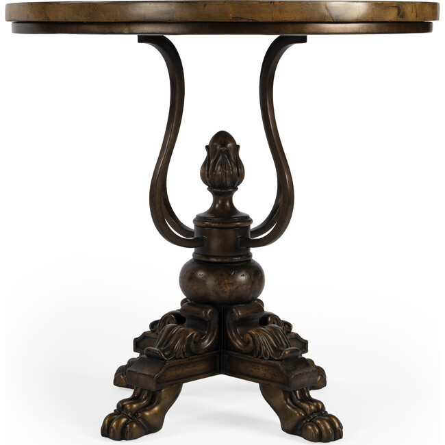 Carlyle Fossil Stone Game Table, Multi - Accent Tables - 3