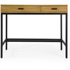 Hans 2-Drawer Writing Desk, Natural - Desks - 3