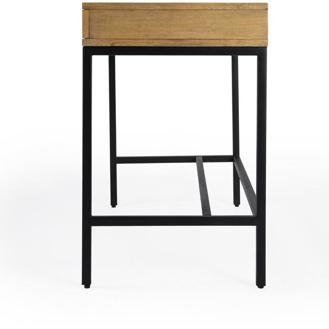 Hans 2-Drawer Writing Desk, Natural - Desks - 4