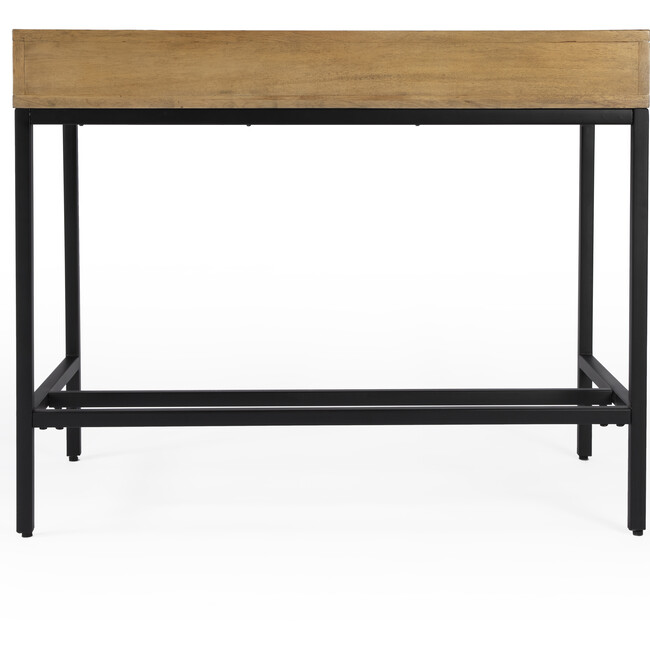 Hans 2-Drawer Writing Desk, Natural - Desks - 5