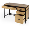 Hans Storage Desk, Natural - Desks - 7