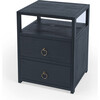 Lark Nightstand, Navy - Nightstands - 1 - thumbnail
