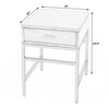 Hans 1 Drawer Wood and Iron End Table, Natural - Accent Tables - 8