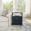 Lark Nightstand, Navy - Nightstands - 3