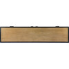 Hans Wood and Iron Storage Tv Stand, Natural - Accent Tables - 7