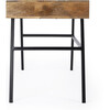 Reison Wooden Desk, Natural - Desks - 5