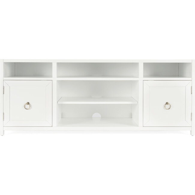 Lark TV Stand, White - Accent Tables - 3
