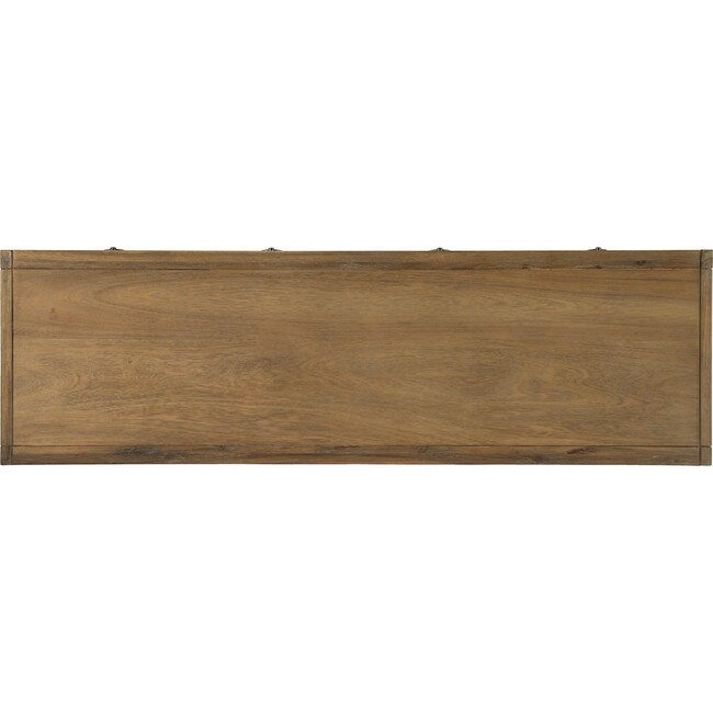 Lark 6 Drawer Dresser, Natural Wood - Dressers - 6