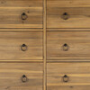 Lark 6 Drawer Dresser, Natural Wood - Dressers - 7
