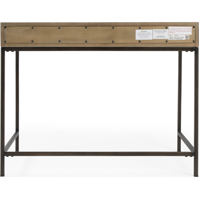Belka Natural Desk with Drawers, Natural - Desks - 6