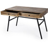 Reison Wooden Desk, Natural - Desks - 8