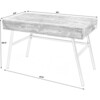 Reison Wooden Desk, Natural - Desks - 9