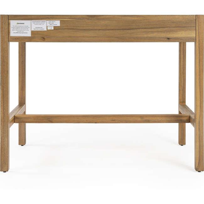 Lark Desk, Natural Wood - Desks - 6
