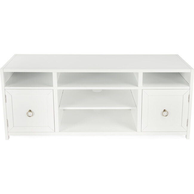 Lark TV Stand, White - Accent Tables - 8