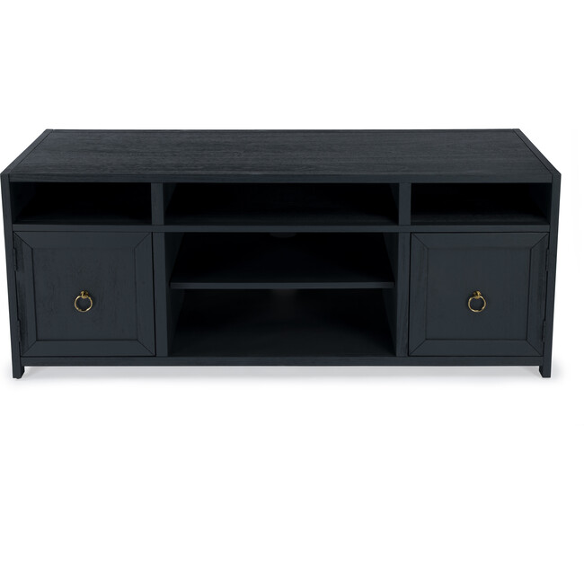 Lark TV Stand, Navy - Accent Tables - 4